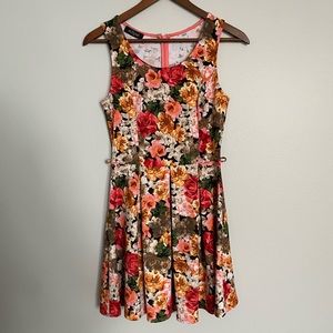 Eclipse Floral Skater Dress